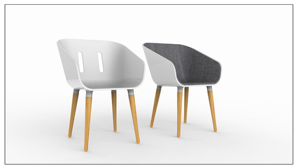简约-椅|家具|工业/产品|伊甸之东JD - 原创设计作品 